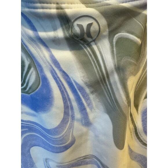 Hurley Women’s One-Piece Swimsuit Size Large – Marble Swirl Print, - Picture 10 of 11